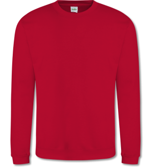 Kids Basic Sweater fire red | 1-2 Jahre